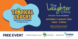 Banner image for Tropical Laughs - The Laughter Clinic for QAS