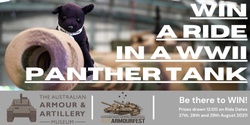 Banner image for WIN a ride in a WWII Panther Tank! 3 Rides to be WON!