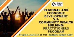 Banner image for Regional and Economic Development via Community Wealth Building: Practitioners Program (Cycle 3)