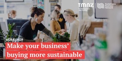 Banner image for Workshop: Make your business’ buying more sustainable 