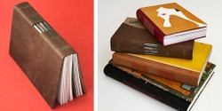 Banner image for Hardcover Longstitch Journal (leather spine + hard covers) Bookbinding Workshop 