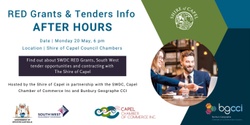 Banner image for RED Grants & Tenders Info  After Hours 