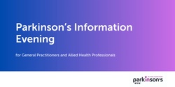 Banner image for Parkinson's Seminar for GP's & Health Professionals - Norwest