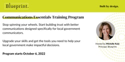 Banner image for Communications Essentials Training Program Fall 2022