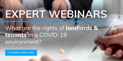 Banner image for Expert webinar: What are the rights of landlords and tenants in a COVID-19 environment?
