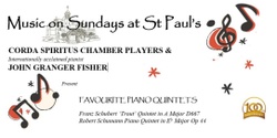 Banner image for Music on Sundays - Favourite Piano Quintets