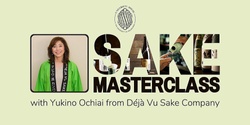 Banner image for Sake Masterclass with Yukino Ochiai