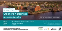 Banner image for Open For Business-September 26