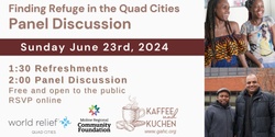 Banner image for Kaffee und Kuchen: Refugee Panel Discussion