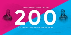 Banner image for Williams Family Reunion 2023 - Registrations