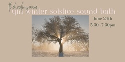Banner image for Yin Solstice Sound Bath