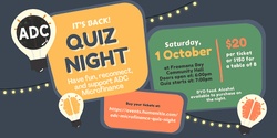 Banner image for ADC Microfinance: Quiz Night Fundraiser