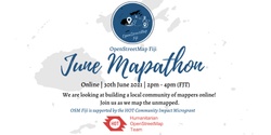 Banner image for OSM Fiji Mapathon TWO ONLINE - June 30th