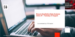 Banner image for Drop-in Qualitative Data Analysis Clinic #7