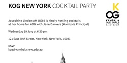 Banner image for KOG New York Cocktail Party