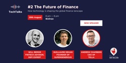 Banner image for TechTalks: The Future of Finance