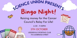 Banner image for Science Union: Bingo Night!!