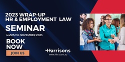 Banner image for End of Year - HR & Employment Law Wrap-Up