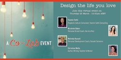 Banner image for A Co-Lab Event: "Design the life you love"