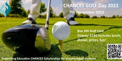 Banner image for CHANCES Golf Day 2022
