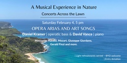 Banner image for CONCERTS ACROSS THE LAWN Summer Series - Entry by Donation