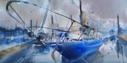 Banner image for Seascapes in Watercolor Workshop with Lyudmila Tomova Clark