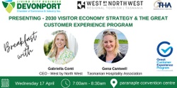 Banner image for 💥 Breakfast | Speakers - Gabriella Conti - WxNW & Gena Cantwell - THA 💥 