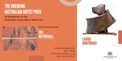 Banner image for The Emerging Australian Artist Prize | An Exhibition at the Australian Consulate in New York