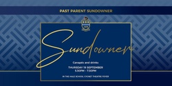 Banner image for Past Parent Sundowner