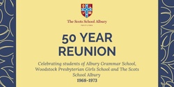 Banner image for 50 Year Reunion • 1968-1973