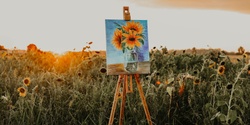 Banner image for 🎨 Swings Sip & Paint Sunflowers Workshop - Margaret River