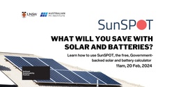Banner image for SunSPOT solar tool: Discover the savings you could make with solar and batteries