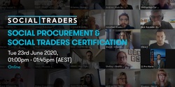Banner image for Social Procurement & Social Traders certification 23rd June 2020