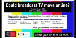 Banner image for Could Broadcast TV move online?