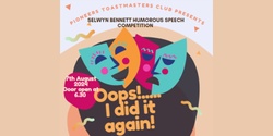 Banner image for Pioneers Toastmasters Presents - The Selwyn Bennett Competition 2024 