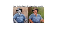 Banner image for Portrait Painting Workshop - Oil Painting in Monochrome - Your Choice of Portrait 