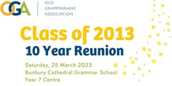 Banner image for CLASS OF 2013 - 10 YEAR REUNION
