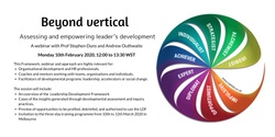 Banner image for Beyond vertical – assessing and empowering leader’s development