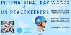 Banner image for UN Peacekeepers Day Forum
