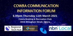 Banner image for Cowra Communication Information Forum