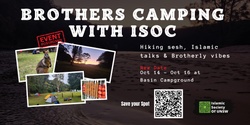 Banner image for Brothers Camping with ISOC UNSW! - T3 2023