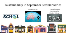 Banner image for Preparing your business for Modern Slavery | AUK | Sustainability in September Seminar Series