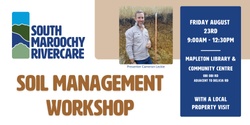 Banner image for Soil management workshop by South Maroochy RiverCare