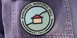Banner image for Bungwahl Hall Iron-on patch