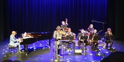 Banner image for Simon Tedeschi and George Washingmachine – with 6 piece jazz band! Gershwin & more