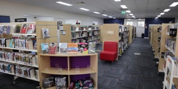 Wellington Library's banner