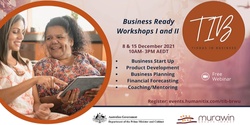 Banner image for Tiddas in Business - Business Ready Workshop 1 & 2