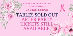 Banner image for Sydney Breast Cancer Foundation Ladies Lunch 2023