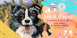 Banner image for Canines & Wine - Sip & Paint @ The Bayswater Bowling Club
