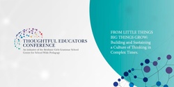 Banner image for Thoughtful Educators Conference 